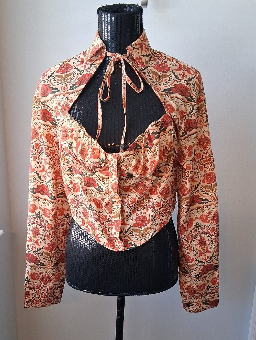 Floral Blouse Button Down